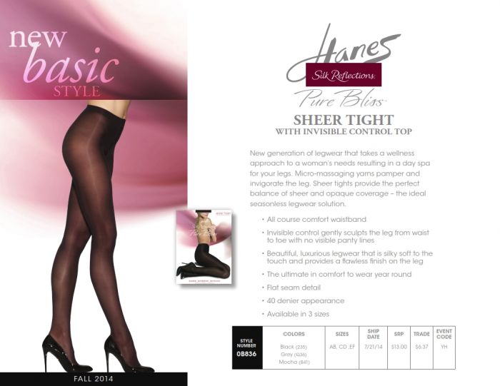 Hanes Hanes-hosiery-fall-2014-20  Hosiery Fall 2014 | Pantyhose Library